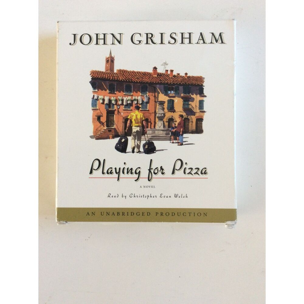 John Grisham Playing for Pizza Audio Book B6